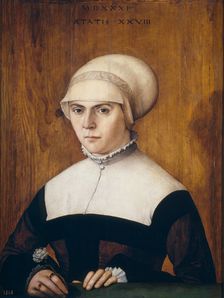 Jorg Zörer’s Wife (?), 1531. Creator: Christoph Amberger