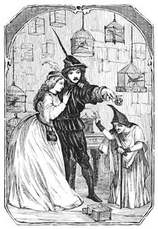 Jorinde and Joringel 1901. Artist: Edward Henry Wehnert