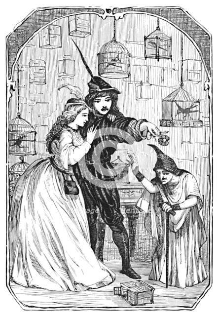 'Jorinde and Joringel', 1901. Artist: Edward Henry Wehnert.