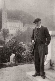 Joris-Karl Huysmans, French novelist, 1900