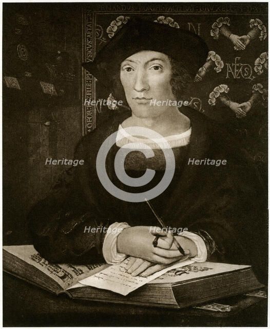 'Joris van Zelle', c1519, (1927)Artist: Bernaert van Orley