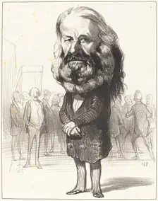 Jos. Ant. Ronjac, 1849. Creator: Honore Daumier