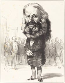 Jos. Ant. Ronjac, 1849. Creator: Honore Daumier