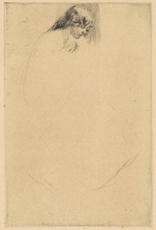 Jo's Bent Head, 1861. Creator: James Abbott McNeill Whistler