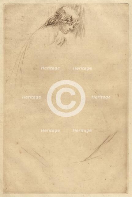 Jo's Bent Head, 1861. Creator: James Abbott McNeill Whistler.