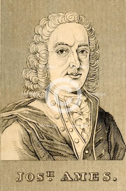 'Jos.h Ames', (1689-1759), 1830. Creator: Unknown.