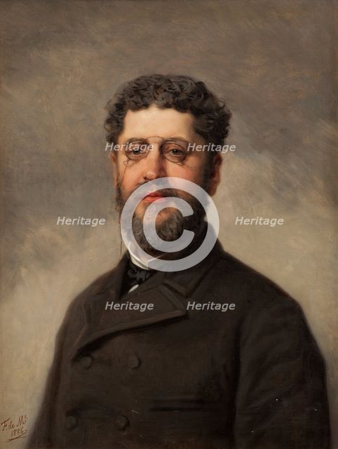 José Tomás Salvany, 1886. Creator: Federico de Madrazo y Kuntz.
