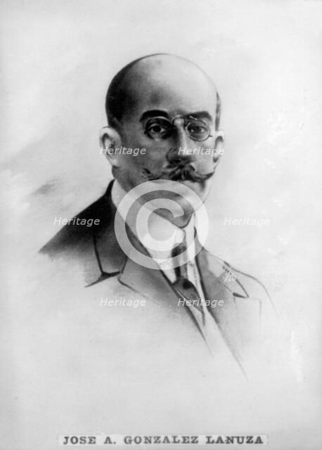 Jose A. Gonzalez Lanu, (1865-1910), 1920s. Artist: Unknown