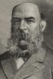 José Amador de los Ríos y Serrano (Baena, 1818-Seville, 1878), Spanish literary critic... 1878. Creator: Tomás Carlos Capuz