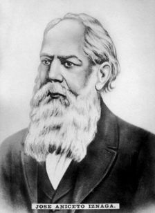 Jose Aniceto Iznaga (1791-1860), Cuban patriot during the Cuban Wars of Independence, c1910