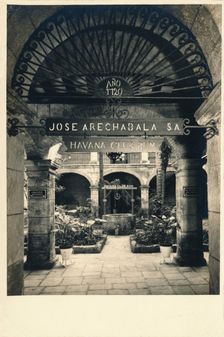 Jose Arechabala S.A. - Havana Club Rum c1910