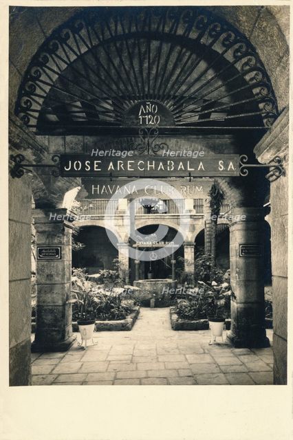 'Jose Arechabala S.A. - Havana Club Rum', c1910. Artist: Unknown.