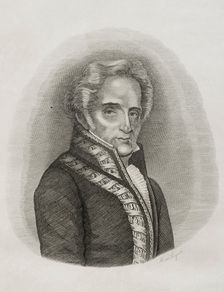 José Aznárez Navarro, (1759-1837), Spanish politician, 1842. Creator: Pedro Celestino Mare