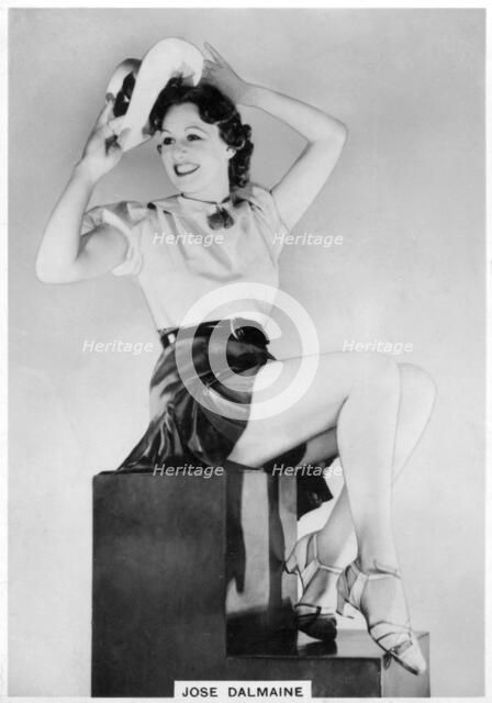 Jose Dalmaine, British actress, 1938. Artist: Unknown