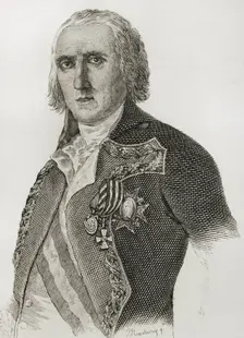 Jose de Urrutia y las Casas (1739-1803), Captain General of the Spanish Army, 1851. Creator: Martinez