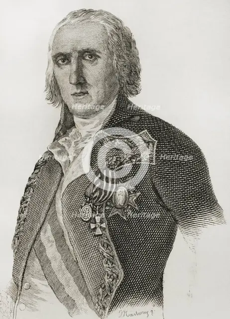 Jose de Urrutia y las Casas (1739-1803), Captain General of the Spanish Army, 1851. Creator: Martinez.