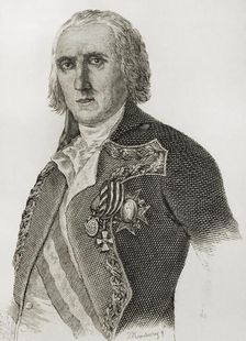 Jose de Urrutia y las Casas (1739-1803), Captain General of the Spanish Army, 1851. Creator: Martinez
