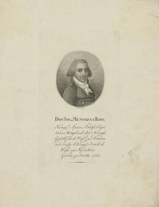 José de Mendoza y Ríos (1761-1816) , c. 1810. Creator: Westermayr, Conrad (1765-1834)