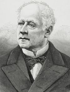 José de Salamanca y Mayol, (1811-1883), 1st Marquess of Salamanca and 1st Count of los Llanos, 1883. Creator: Arturo Carretero y Sánchez