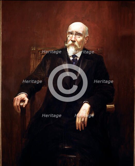 José Echegaray (1832-1916), Spanish playwright and mathematician, Nobel Prize for Literature in 1…