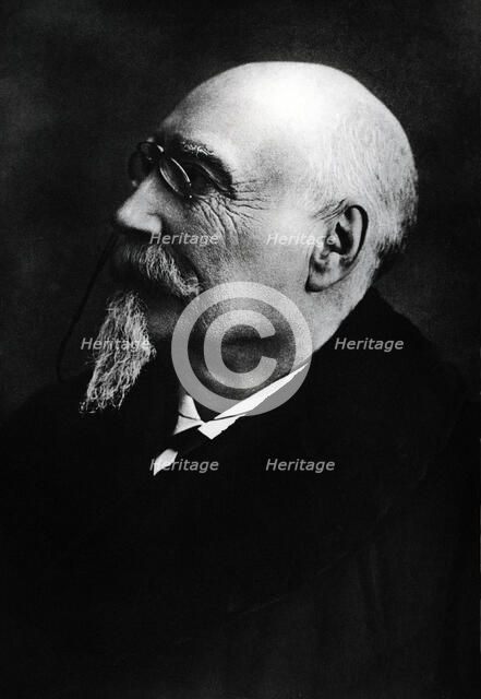 José Echegaray, (Madrid, 1832-1916), Spanish playwright, writer, engineer and mathematician, Nobe…