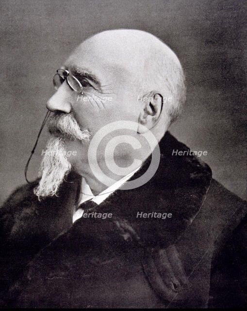 Jose Echegaray y Eizaguirre (1832-1916), Spanish writer, engineer, dramatist and politician. Phot…