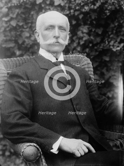 Jose Ives Limantour, Sec. of Finance seated, 1910. Creator: Bain News Service.