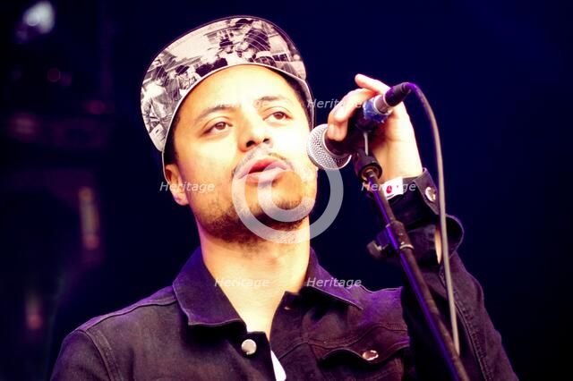 Jose James, Love Supreme Jazz Festival, Glynde Place, East Sussex, 2014. Artist: Brian O'Connor.