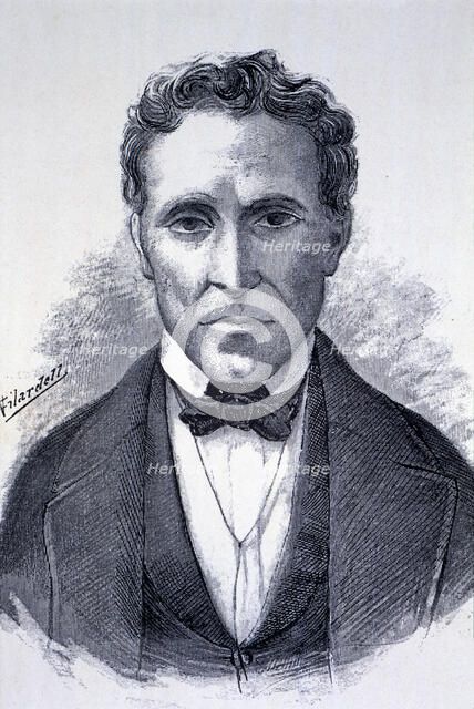 Jose Joaquin Olmedo (1780-1847), patriot and Ecuadorian writer.