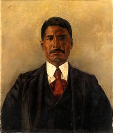 Jose Lewis, a Papago Indian Man, . Creator: Unknown