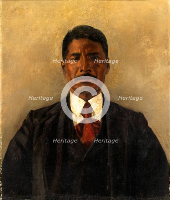Jose Lewis, a Papago Indian Man, . Creator: Unknown.