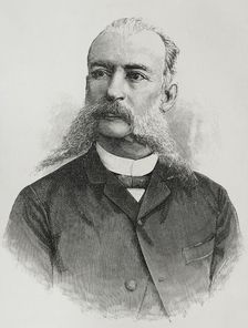 José María Gálvez y Alfonso (1834-1906), Cuban lawyer, journalist and politician, 1898. Creator: Arturo Carretero y Sánchez