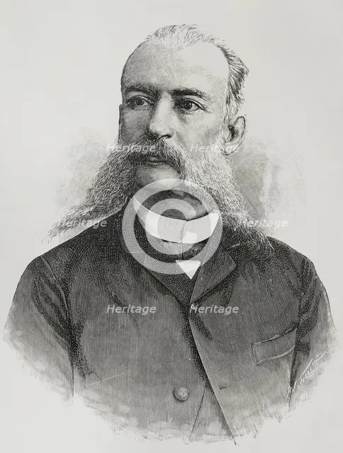José María Gálvez y Alfonso (1834-1906), Cuban lawyer, journalist and politician, 1898. Creator: Arturo Carretero y Sánchez.