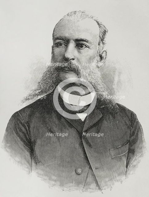José María Gálvez y Alfonso (1834-1906), Cuban lawyer, journalist and politician, 1898. Creator: Arturo Carretero y Sánchez.