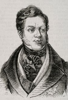 José María Queipo de Llano, (1786-1843), Count of Toreno and viscount of Matarrosa, 1853. Creator: Unknown