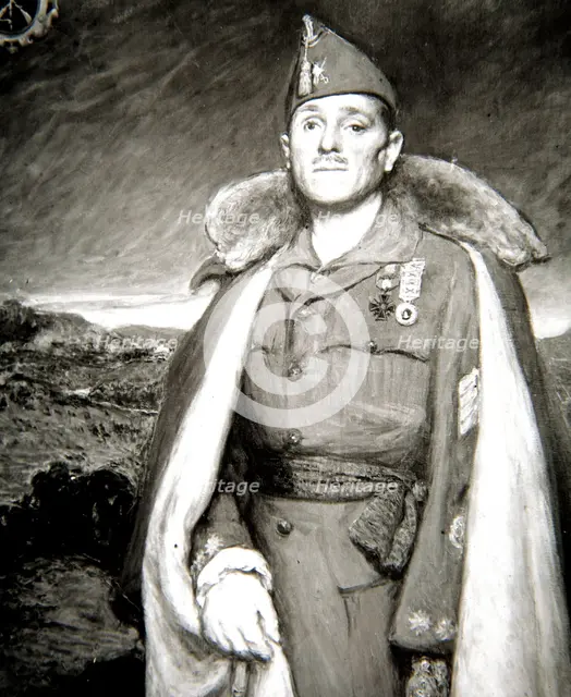 José Millán Astray, Spanish military officer, founder of the Spanish Legion. Creator: Ignacio Zuloaga.