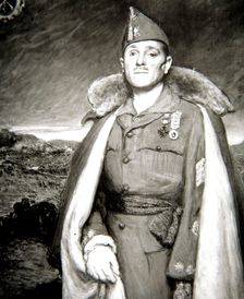 José Millán Astray, Spanish military officer, founder of the Spanish Legion. Creator: Ignacio Zuloaga