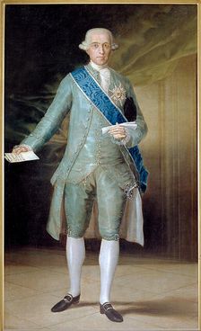 Jose Moñino Earl of Floridablanca (1728-1808), Spanish statesman