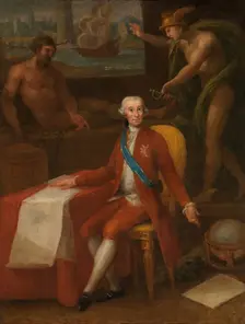 José Moñino y Redondo, 1st Count of Floridablanca, 1786. Creator: Bernardo Martinez del Barranco