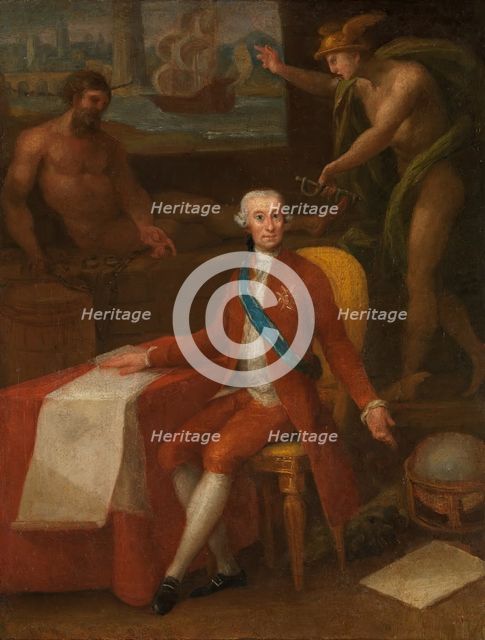 José Moñino y Redondo, 1st Count of Floridablanca, 1786. Creator: Bernardo Martinez del Barranco.