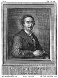 Jose Nicolas de Azara (1731-1804), Spanish diplomat and patron of art and literature, 1784