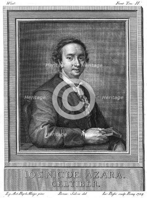 Jose Nicolas de Azara (1731-1804), Spanish diplomat and patron of art and literature, 1784. Artist: Unknown