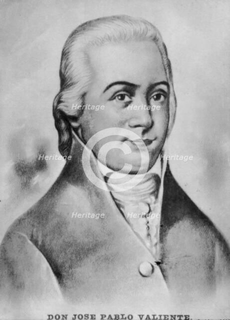 Jose Pablo Valiente, (1740-1817), 1920s. Artist: Unknown