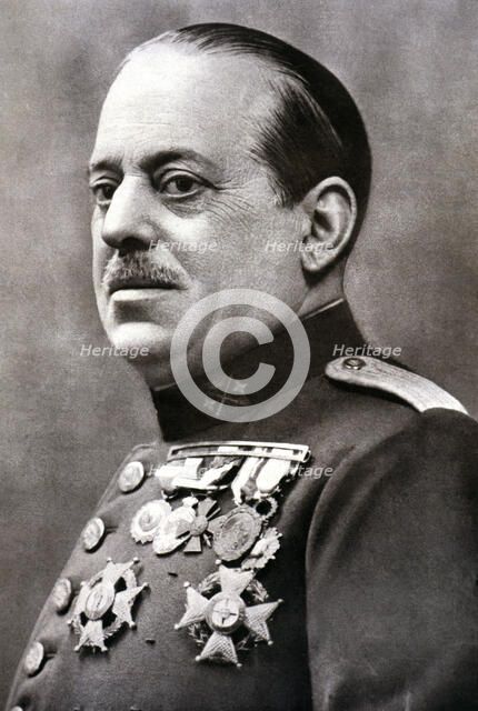José Sanjurjo and Sacanell (1872-1936), Marquess of the Rif, Spanish military.