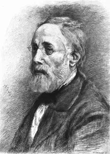 Josef Israels c1880-83. Creator: Charles Courtry
