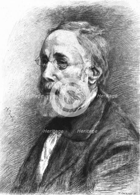 'Josef Israels', c1880-83. Creator: Charles Courtry.