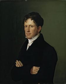 Josef Mayer Baron von und zu Gravenegg, 1827. Creator: Leopold Kupelwieser