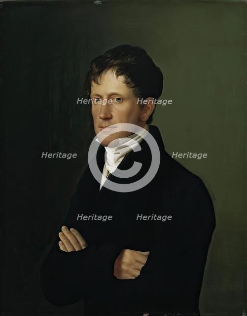 Josef Mayer Baron von und zu Gravenegg, 1827. Creator: Leopold Kupelwieser.