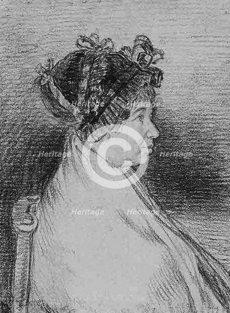 Josefa Bayeu, 1805. Creator: Francisco Goya.