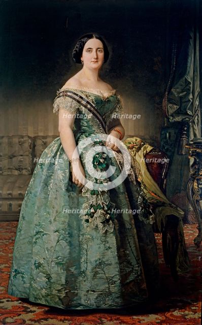 Josefa Coello de Portugal, 1855. Creator: Federico de Madrazo y Kuntz.